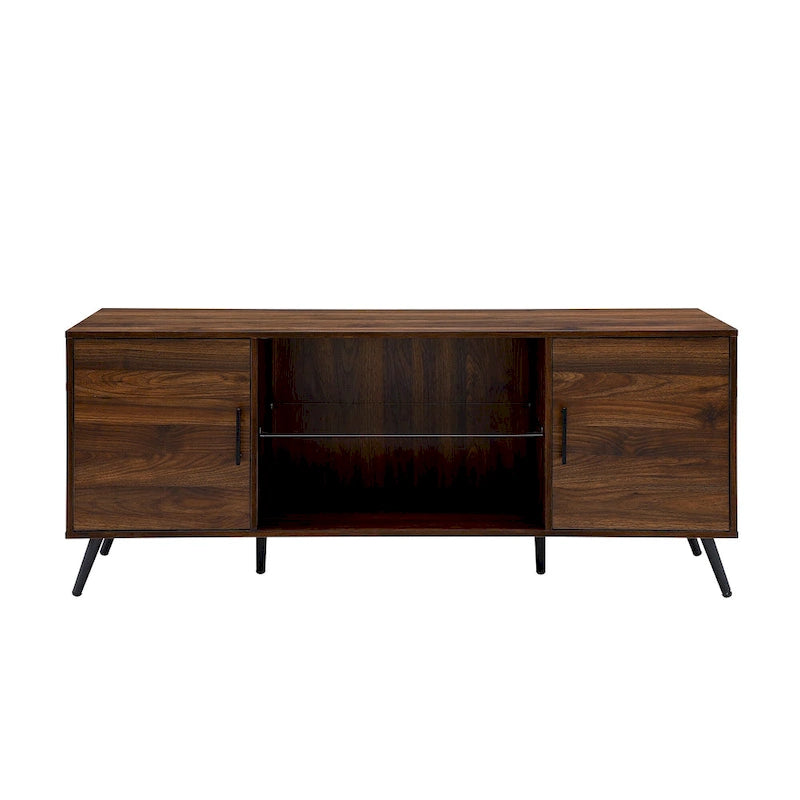 Meuble TV 2 portes style Mid-Century Modern