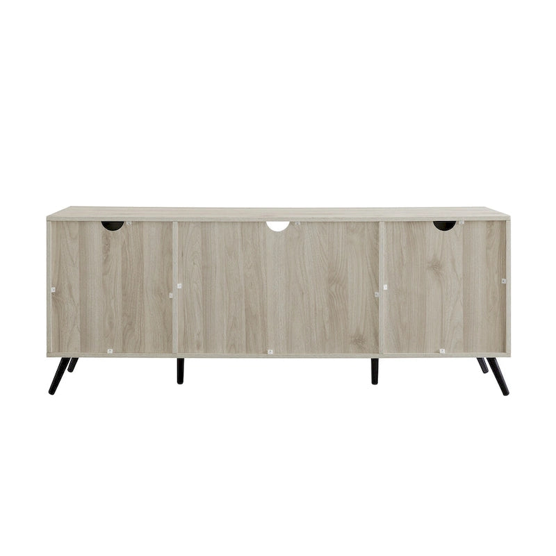Meuble TV 2 portes style Mid-Century Modern