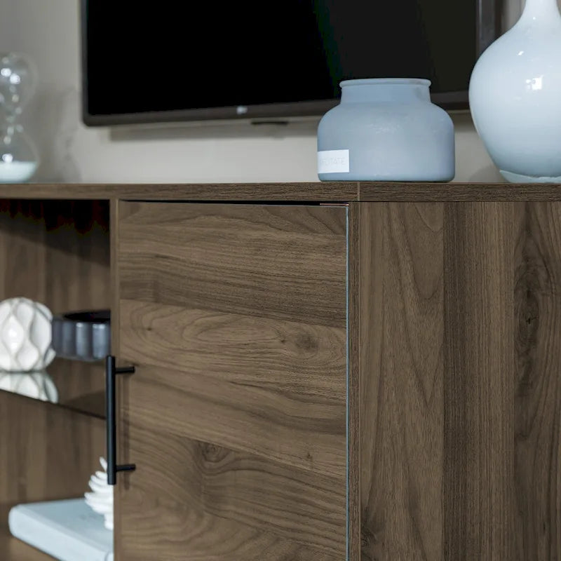 Meuble TV 2 portes style Mid-Century Modern