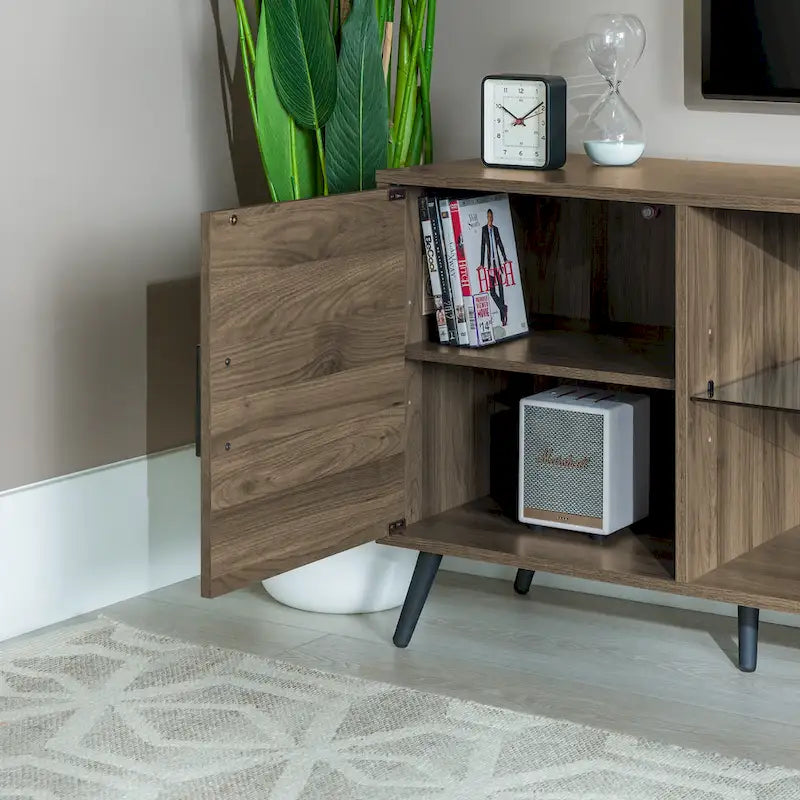 Meuble TV 2 portes style Mid-Century Modern