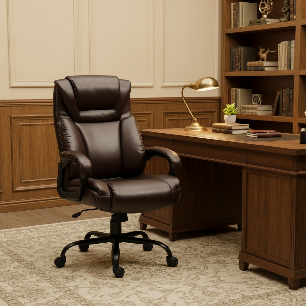 Fauteuil de bureau pour personnes fortes et de grande taille