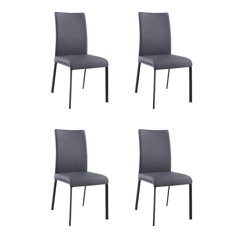 Chaise de salle à manger à dossier incurvé en frêne