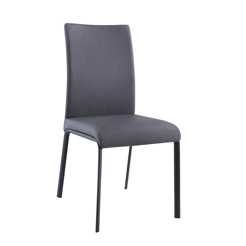Chaise de salle à manger à dossier incurvé en frêne