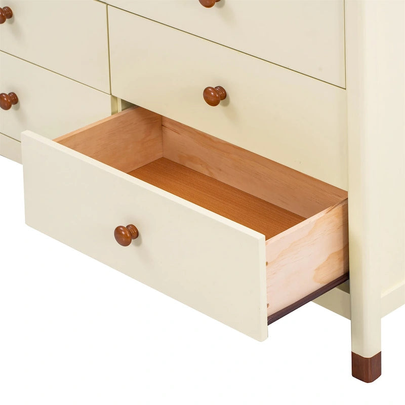 Commode de rangement en bois pour chambre d'enfant