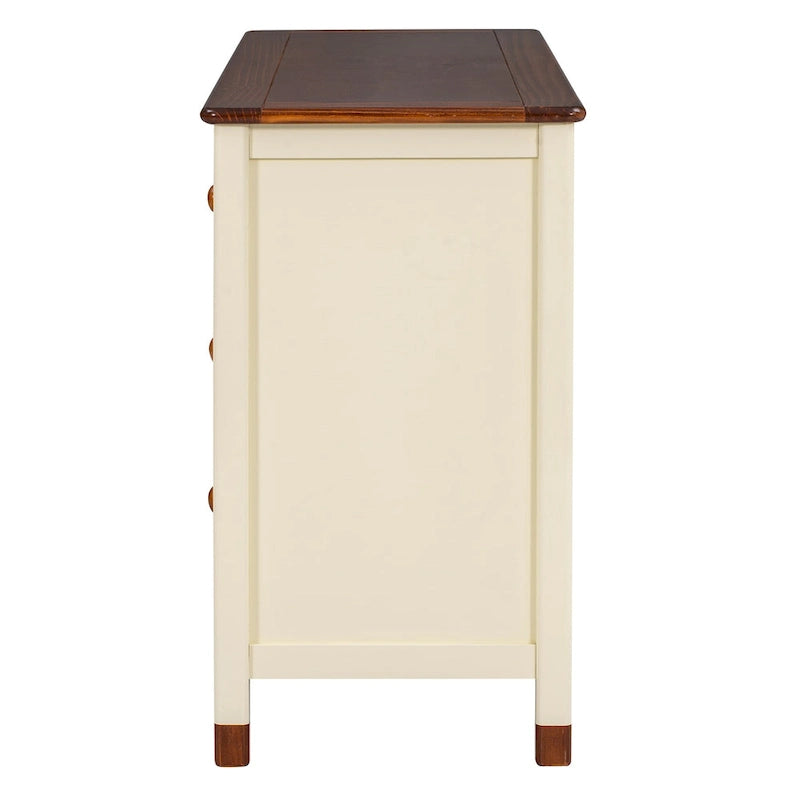 Commode de rangement en bois pour chambre d'enfant