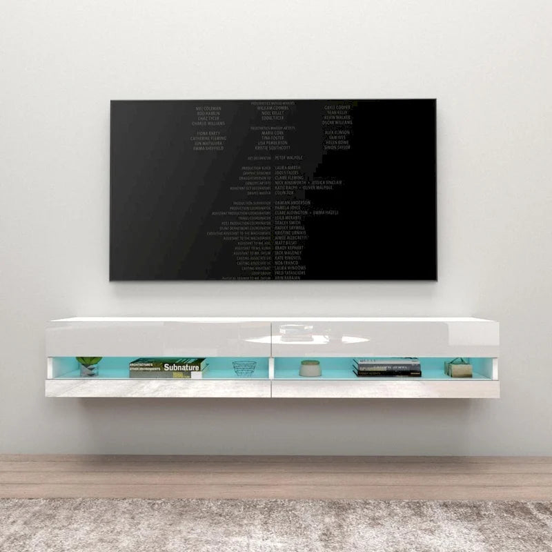 Meuble TV mural suspendu