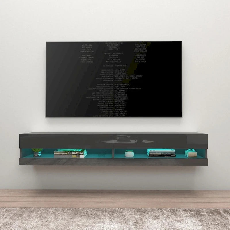 Meuble TV mural suspendu