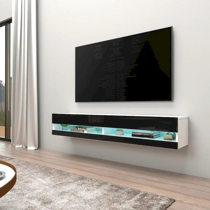 Meuble TV mural suspendu