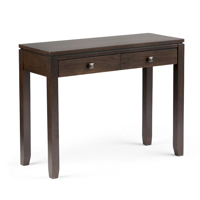 Table Console Canapé Contemporaine Large en BOIS MASSIF