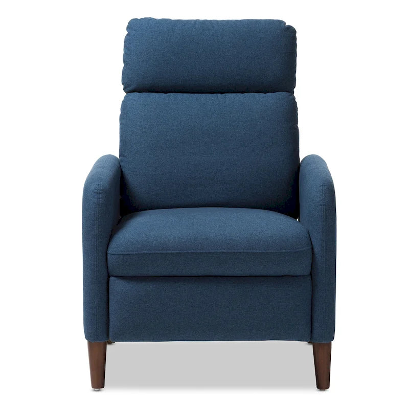 Fauteuil inclinable en tissu du milieu du siècle