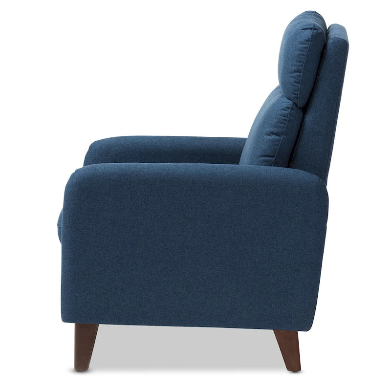Fauteuil inclinable en tissu du milieu du siècle