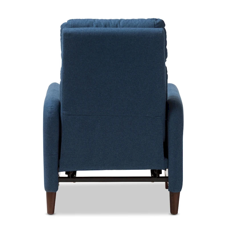 Fauteuil inclinable en tissu du milieu du siècle