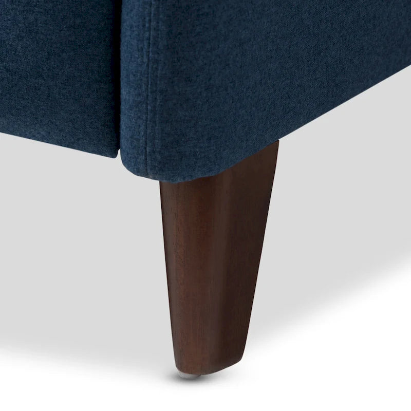 Fauteuil inclinable en tissu du milieu du siècle