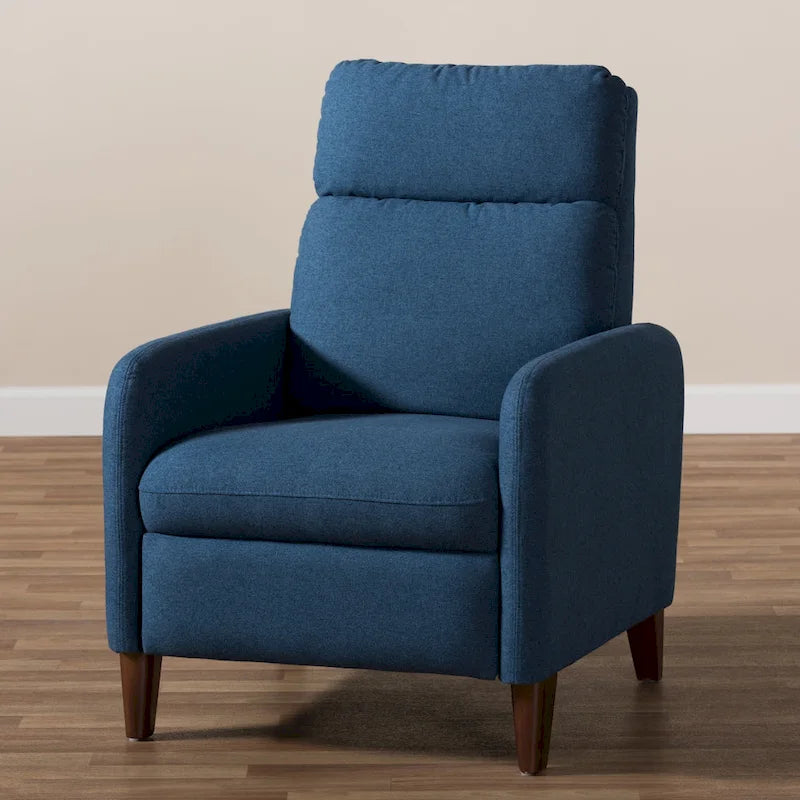 Fauteuil inclinable en tissu du milieu du siècle
