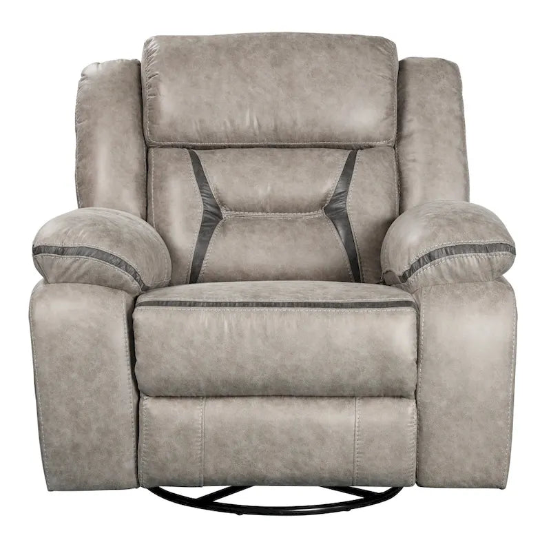 Fauteuil inclinable manuel, Châtaignier foncé