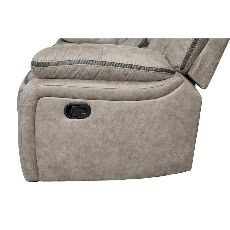 Fauteuil inclinable manuel, Châtaignier foncé