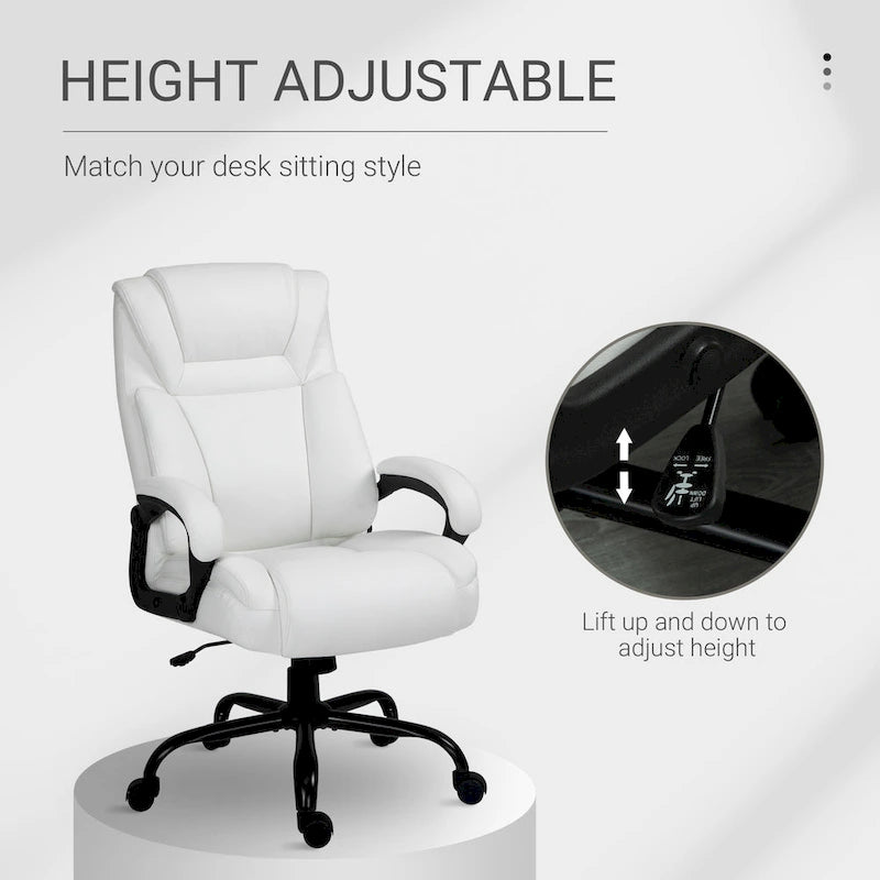 Fauteuil de bureau pour personnes fortes et de grande taille