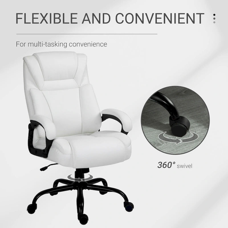 Fauteuil de bureau pour personnes fortes et de grande taille