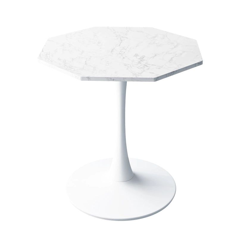Table de salle à manger octogonale moderne