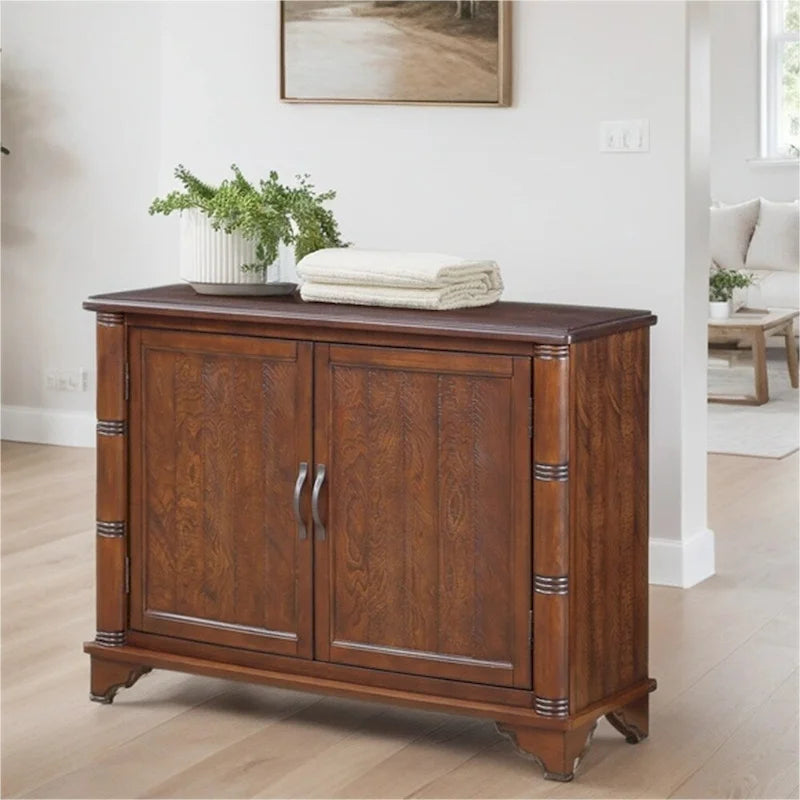 Table basse/canapé en bois avec étagère de rangement réglable