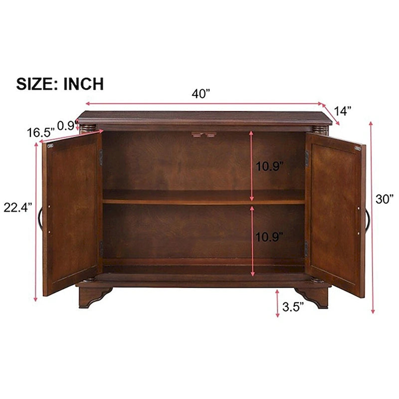 Table basse/canapé en bois avec étagère de rangement réglable
