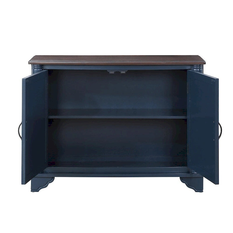 Table basse/canapé en bois avec étagère de rangement réglable