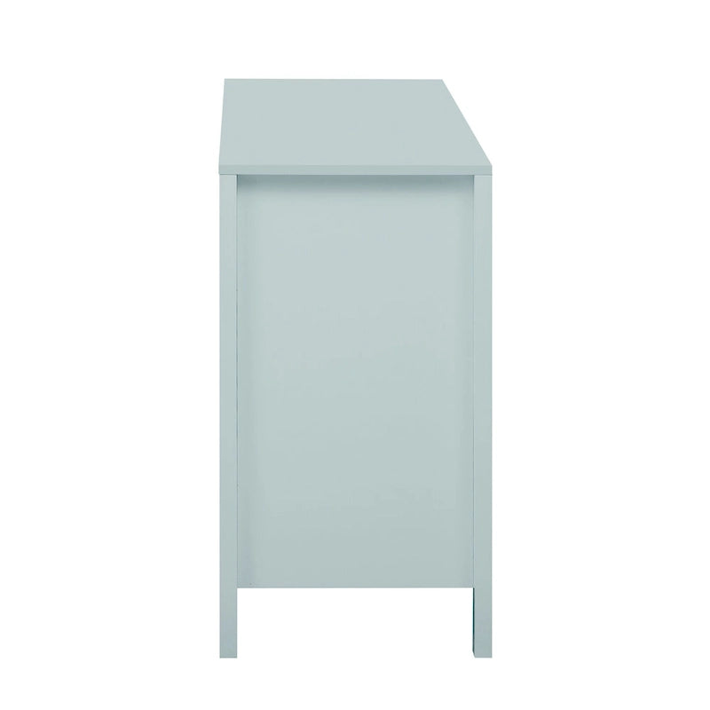 Meuble d'entrée au design ondulé moderne