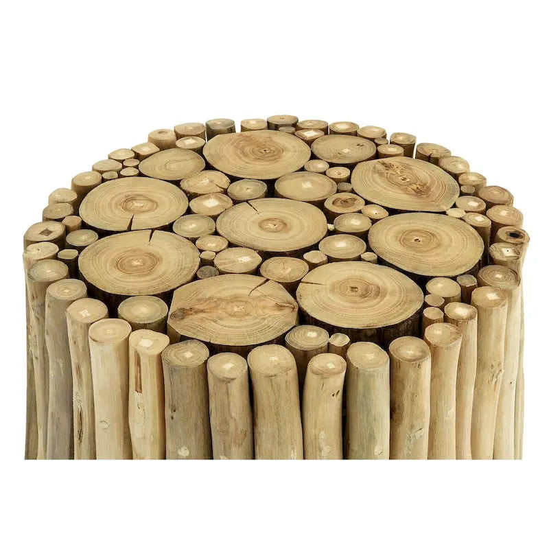 Table d'appoint en teck faite main
